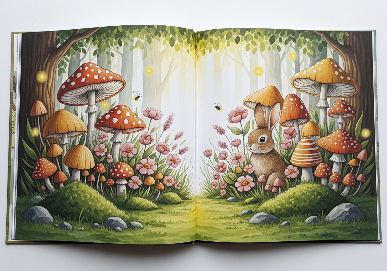 Пример иллюстрации из детской книги